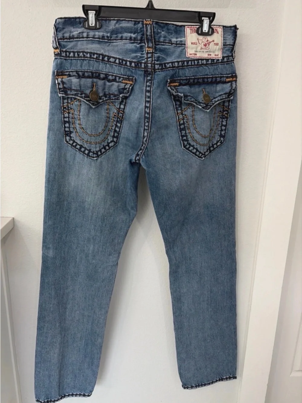 True Religion Ricky Relaxed Straight Jeans